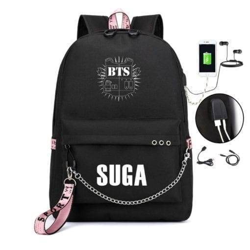 BTS Backpack For Teenage Fans Backpack BulletProof Vest Classic logo New Logo cb5feb1b7314637725a2e7: Black-1|black-10|Black-11|Black-12|black-13|Black-14|Black-15|black-16|Black-2|Black-3|black-4|Black-5|Black-6|Black-7|black-8|Black-9