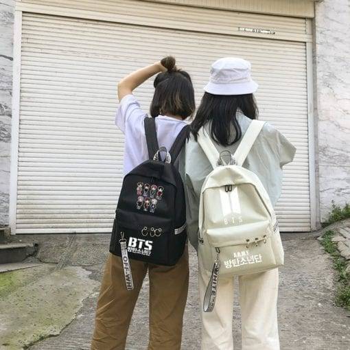 BTS LOVE YOURSELF Backpack With Silk Ribbon Backpack BT21 BTS Wings Merch BulletProof Vest Classic logo Love Yourself 'Answer' Love Yourself 'Her' Love Yourself 'Tear' New Logo cb5feb1b7314637725a2e7: Black A|Black B|Black C|Black D|Black E|Black F|Black G|Gray A|Gray B|Gray C|Gray D|Gray E|Gray F|Gray G|Pink A|Pink B|Pink C|Pink D|Pink E|Pink F|Pink G