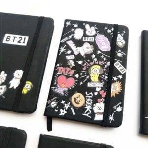 BT21 Notebook,Pocketbook,Note Pads & School Supplies BT21 Notebook Stationery cb5feb1b7314637725a2e7: BT21 A|BT21 B|GOT7|NINE PERCENT|SEVENTEEN|TWICE|WANNA ONE|BTS 