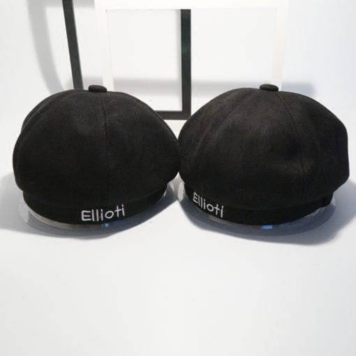 BTS Bangtan Boys V Same Octagonal Leather Hat Bangtan Fashion Caps cb5feb1b7314637725a2e7: black 1pc