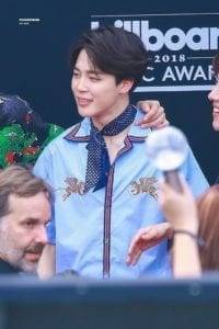 BTS Jimin ”Billboard” Shirt Bangtan Fashion T-Shirts cb5feb1b7314637725a2e7: Blue 