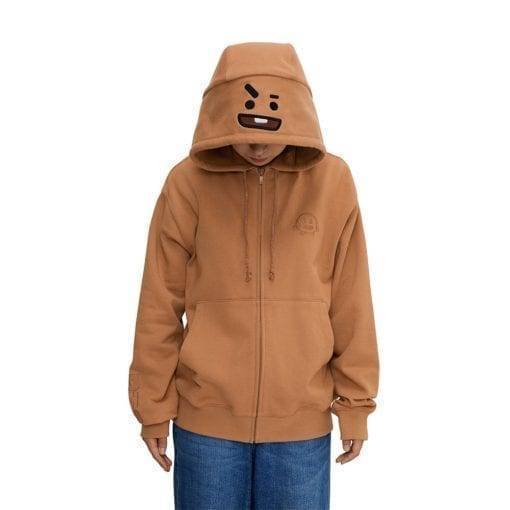 BT21 Official Hoodie BT21 Hoddies & Jackets cb5feb1b7314637725a2e7: CHIMMY|COOKY|KOYA|MANG|RJ|SHOOKY|TATA