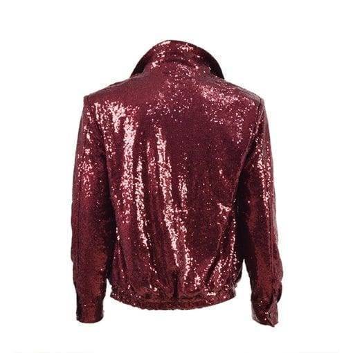 BTS Jungkook ”Fake Love” Red Sequin Jacket Bangtan Fashion Hoddies & Jackets 6f6cb72d544962fa333e2e: L|M|S|XL|XS|XXL