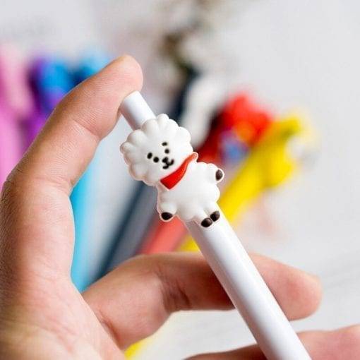 BT21 Cute 10 Color Ballpoint Pen Accessories BT21 Pen Stationery cb5feb1b7314637725a2e7: Ball Pen Alpaca|Ball Pen Koala|Ball Pen Love|Ball Pen Naughty Bag|Ball Pen Pony|Ball Pen Puppy|Ball Pen Rabbit|Ball Pen Robot|Gel Pen Alpaca|Gel Pen Koala|Gel Pen Love|Gel Pen Naughty Bag|Gel Pen Pony|Gel Pen Puppy|Gel Pen Rabbit|Gel Pen Robot