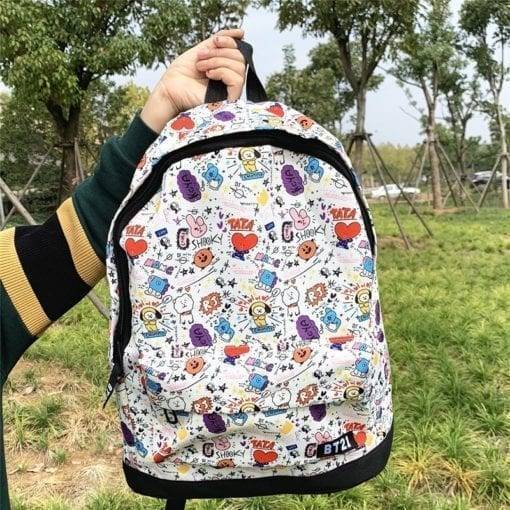 BT21 Cosplay Prop Cartoon Backpack Backpack BT21 Model Number: OTHER