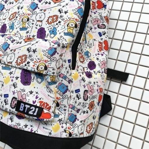 BT21 Cosplay Prop Cartoon Backpack Backpack BT21 Model Number: OTHER