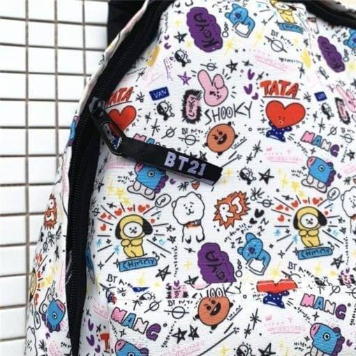 BT21 Cosplay Prop Cartoon Backpack Backpack BT21 Model Number: OTHER