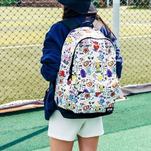 BT21 Cosplay Prop Cartoon Backpack Backpack BT21 Model Number: OTHER