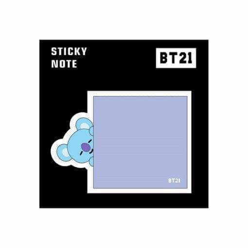 BT21 Kawaii Sticky Notes Stickers cb5feb1b7314637725a2e7: Biscuits|blackpink|Koala|lamb|Long collective|Love|pony|puppy|Rabbit|robot|TWICE