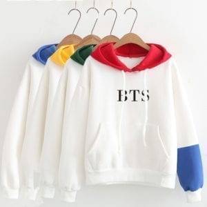 BTS Letter Printed Patchwork Hoodie BTS 2018 LY World Tour Hoddies & Jackets New Logo cb5feb1b7314637725a2e7: color 1|color 10|color 11|color 12|color 13|color 14|color 15|color 16|color 17|color 18|color 19|color 2|color 20|color 3|color 4|color 5|color 6|color 7|color 8|color 9 