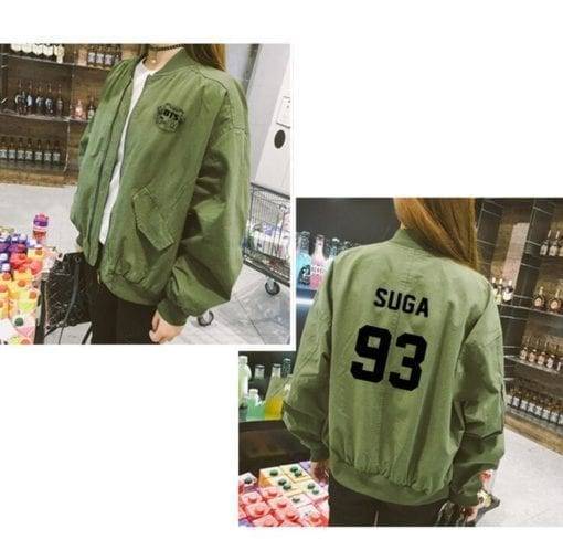 BTS Baseball Comfortable Jacket BulletProof Vest Hoddies & Jackets cb5feb1b7314637725a2e7: jhope green|jhope white|jimin green|jimin white|jin green|jin white|jungkook green|jungkook white|rap monster green|rap monster white|suga green|suga white|V green|V white