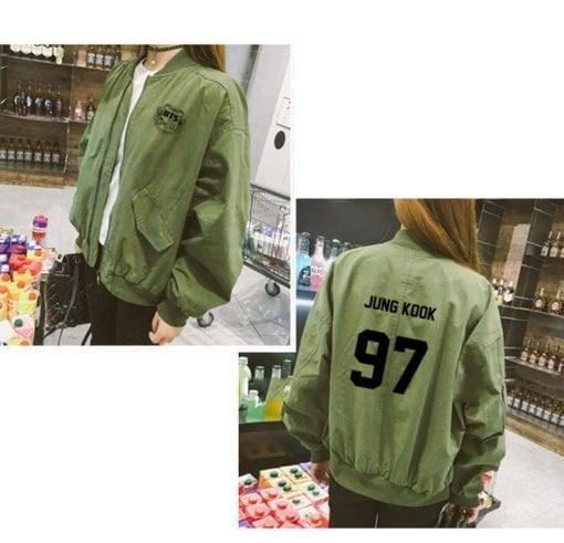 BTS Baseball Comfortable Jacket BulletProof Vest Hoddies & Jackets cb5feb1b7314637725a2e7: jhope green|jhope white|jimin green|jimin white|jin green|jin white|jungkook green|jungkook white|rap monster green|rap monster white|suga green|suga white|V green|V white