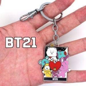 BT21 Metal Badge Pin Badges BT21 cb5feb1b7314637725a2e7: Keychain01|Necklace01|Necklace02|Pin01 