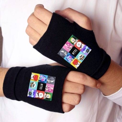 Bangtan Boys Knitted Fingerless Gloves Accessories Gloves cb5feb1b7314637725a2e7: A|B|C|D|E|F|G|H|I|J