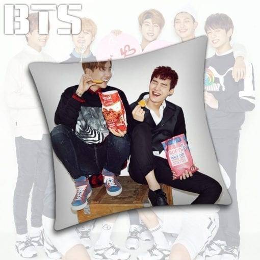 16″ Bangtan Boys Pillow Cushion Cover Accessories Cushions Plush Merch cb5feb1b7314637725a2e7: A|B|C|D|E|F|G|H|I