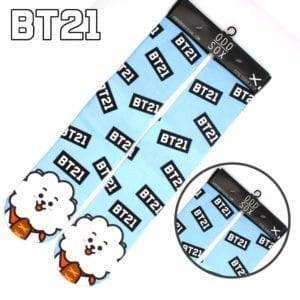 BT21 Colourful Cotton Socks Accessories BT21 Socks cb5feb1b7314637725a2e7: A|B|C|D|E|F|G 