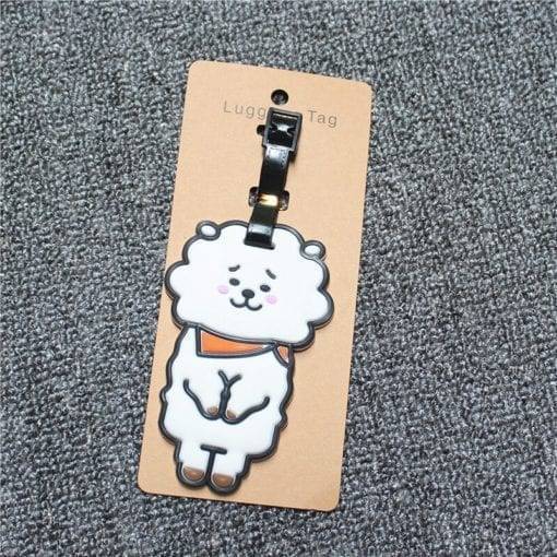 BT21 Baggage Boarding Tags Accessories BT21 Other Accessories cb5feb1b7314637725a2e7: CHIMMY|COOKY|KOYA|MANG