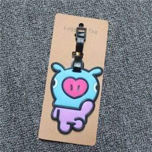 BT21 Baggage Boarding Tags Accessories BT21 Other Accessories cb5feb1b7314637725a2e7: CHIMMY|COOKY|KOYA|MANG 