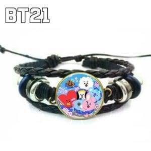 BTS Hand Chain Wristband Accessories Bracelets BT21 BulletProof Vest cb5feb1b7314637725a2e7: A|B|C 