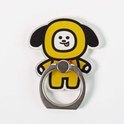 BT21 Cute Cartoon Mobile Phone Ring Mount BT21 For Phone cb5feb1b7314637725a2e7: A|B|C|D|E|F|G|H