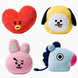 Cute Cartoon BT21 Plush Doll Pillow Cushion BT21 Cushions Plush Merch Plushies eec6c4bdbd339edf8cbea6: 11.8inch x 15.7inch 