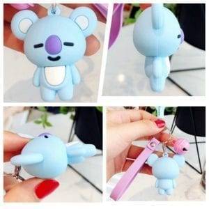 1pc KPOP BTS BT21 Cartoon Keychain Key Holder Chain Bag Pendant Accessories Keyring Jewelry YLM9514 BT21 Key Chain cb5feb1b7314637725a2e7: Cookies|Gog|Heart|Horse|Koala|Rabbit|Sheep|VAN 