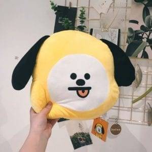 BT21 Cute Plush Cushion Dolls (35cm) BT21 Plush Merch Plushies cb5feb1b7314637725a2e7: Chocolate|Light Grey|Royal Blue|white|Blue|Pink|Red|Yellow 