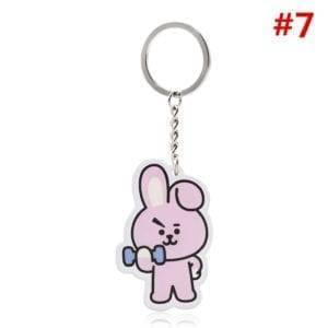 BT21 Key Chain Love Yourself Acrylic BT21 Key Chain cb5feb1b7314637725a2e7: 1|2|3|4|5|6|7|8 