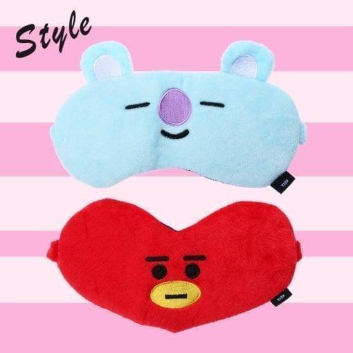 1PC Cute Kpop BTS Bangtan Boys Rest Sleep Mask BT21 Suga TATA Chimmy RJ Cooky EyeShade Eye Masks Patch Eyes Care Tools BT21 Eyemask cb5feb1b7314637725a2e7: CHIMMY|COOKY|KOYA|MANG