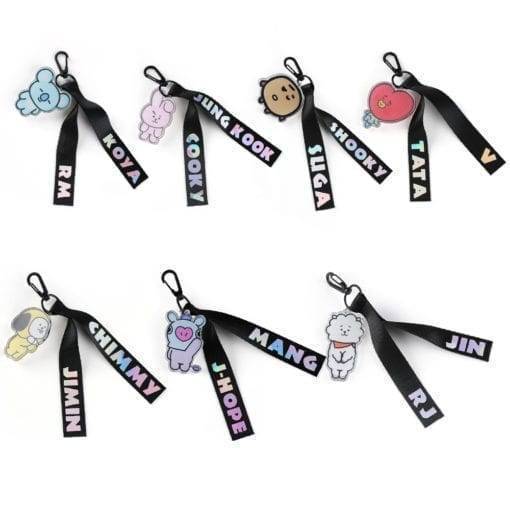 BT21 Creative BackPack Ribbon Pendant Accessories BT21 Lanyard cb5feb1b7314637725a2e7: 1|2|3|4|5|6|7