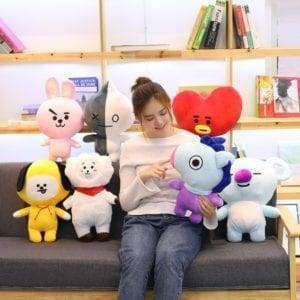 BT21 Pillow Plush Toy – (1pc 25/35/45cm) BT21 Plush Merch Plushies eec6c4bdbd339edf8cbea6: 25cm|35cm|45cm 