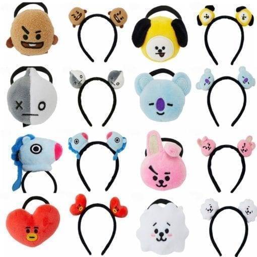 BT21 Elastic Hair Band Accessories BT21 Hair Band Headwear cb5feb1b7314637725a2e7: B1|B2|G1|G2|J1|J2|K1|K2|T1|T2|X1|X2|Y1|Y2