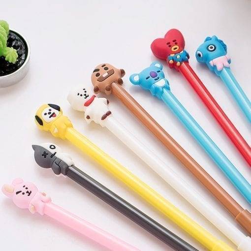 BT21 Gel Pens for School BT21 Stationery cb5feb1b7314637725a2e7: A|B|C|D|E|F|G|H