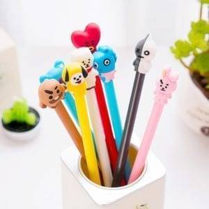 BT21 Gel Pens for School BT21 Stationery cb5feb1b7314637725a2e7: A|B|C|D|E|F|G|H 