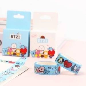 BT21 Cute Tape BT21 Stationery  