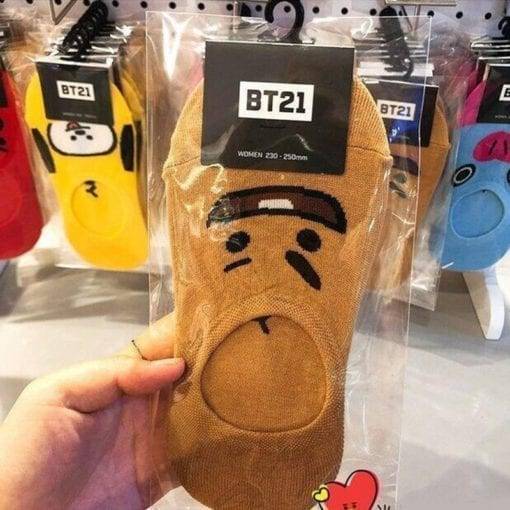 BT21 Cotton Short Socks Accessories BT21 Socks cb5feb1b7314637725a2e7: aixin|baiyang|binggan|gougou|kaola|Multi|tuzi|xiaoma