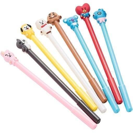 BT21 Gel Pen Marker Accessories BT21 Stationery cb5feb1b7314637725a2e7: A|B|C|D|E|F|G|H