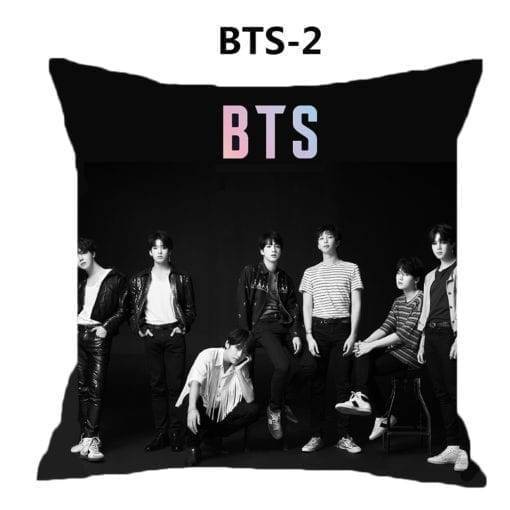 BTS 1PC Bedding Square Pillow (9 Styles) Accessories Cushions Other Accessories Plush Merch cb5feb1b7314637725a2e7: BTS-1|BTS-2|J-Hope|Jin|RM|Suga|V|JIMIN|Jung Kook