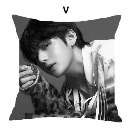 BTS 1PC Bedding Square Pillow (9 Styles) Accessories Cushions Other Accessories Plush Merch cb5feb1b7314637725a2e7: BTS-1|BTS-2|J-Hope|Jin|RM|Suga|V|JIMIN|Jung Kook