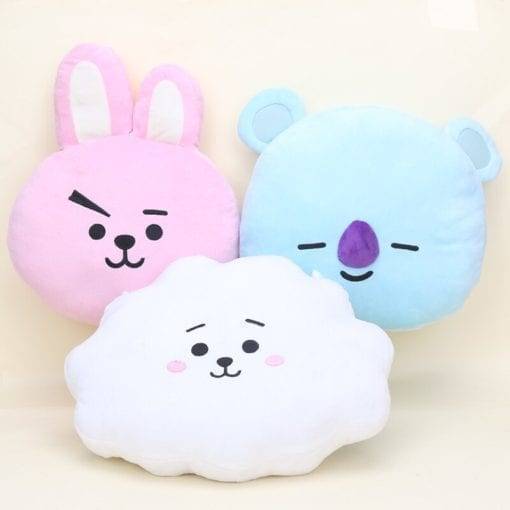 BTS BT21 Plush Pillow Dolls Accessories Cushions Plush Merch Plushies cb5feb1b7314637725a2e7: CHIMMY|COOKY|KOYA|MANG|RJ|SHOOKY|TATA|VAN