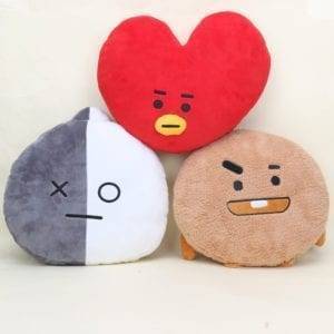 BTS BT21 Plush Pillow Dolls Accessories Cushions Plush Merch Plushies cb5feb1b7314637725a2e7: CHIMMY|COOKY|KOYA|MANG|RJ|SHOOKY|TATA|VAN 