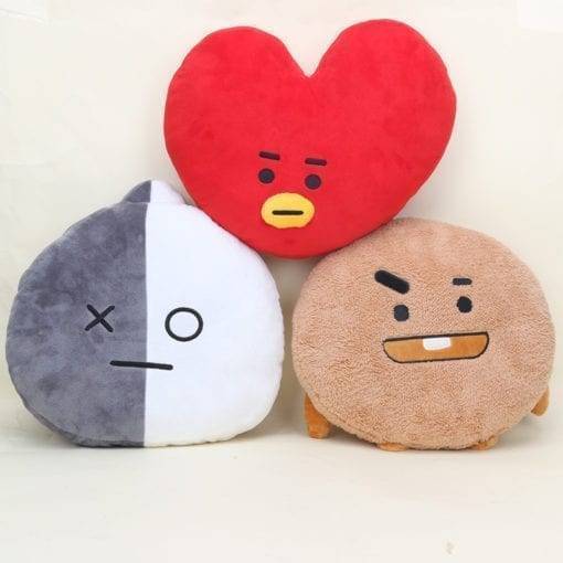 BTS BT21 Plush Pillow Dolls Accessories Cushions Plush Merch Plushies cb5feb1b7314637725a2e7: CHIMMY|COOKY|KOYA|MANG|RJ|SHOOKY|TATA|VAN