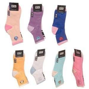 BT21 Comfortable Cotton Socks Accessories BT21 Socks cb5feb1b7314637725a2e7: BT21|CHIMMY|COOKY|KOYA|MANG|RJ|SHOOKY|TATA 