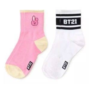 BT21 Comfortable Cotton Socks Accessories BT21 Socks cb5feb1b7314637725a2e7: BT21|CHIMMY|COOKY|KOYA|MANG|RJ|SHOOKY|TATA 