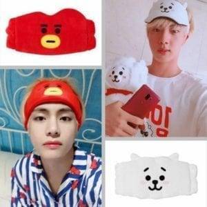 BT21 V JIMIN JUNGKOOK Sweatband Accessories BT21 Headwear cb5feb1b7314637725a2e7: CHIMMY|COOKY|KOYA|MANG|Multi|RJ|SHOOKY|TATA|VAN 