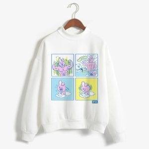 BT21 Turtleneck Sweatshirts (36 Designs) BT21 Sweatshirts cb5feb1b7314637725a2e7: 1013|1014|1015|1016|1017|1018|1019|1020|1021|1022|1023|1024|1025|1026|1027|1028|1030|1031|1032|1034|1079|1080|1081|1082|1083|1084|1085|1086|1093|1101|1112|1214|1215|986|black|white 