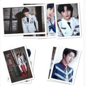 Kpop BTS Military Uniform Polaroid Lomo Photo Card SUGA J-HOPE V HD Photocards 30pcs/box PhotoCard Brand Name: AKOLION 