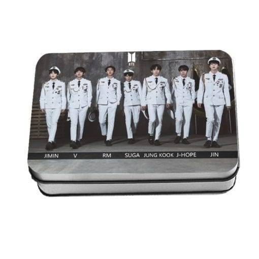 Kpop BTS Military Uniform Polaroid Lomo Photo Card SUGA J-HOPE V HD Photocards 30pcs/box PhotoCard Brand Name: AKOLION