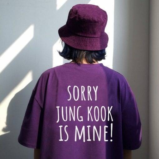 BTS – Sorry J Hope Is Mine T-Shirt T-Shirts cb5feb1b7314637725a2e7: J HOPE|Jin|RM|Suga|V|JIMIN|Jung Kook