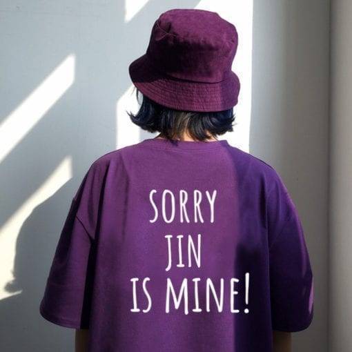 BTS – Sorry J Hope Is Mine T-Shirt T-Shirts cb5feb1b7314637725a2e7: J HOPE|Jin|RM|Suga|V|JIMIN|Jung Kook